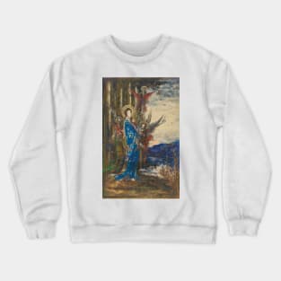 Les Epreuves by Gustave Moreau Crewneck Sweatshirt